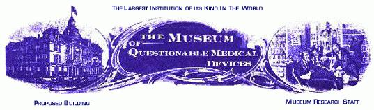 The Museum of Questionable Medical Devices Logo